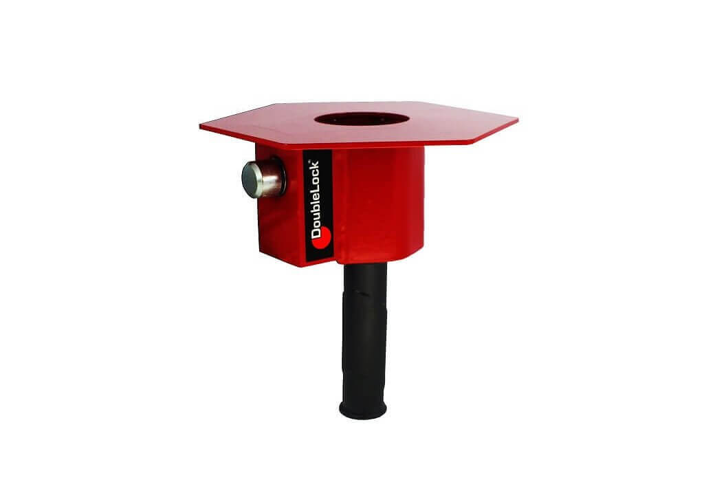 DoubleLock king pin lock for trailers