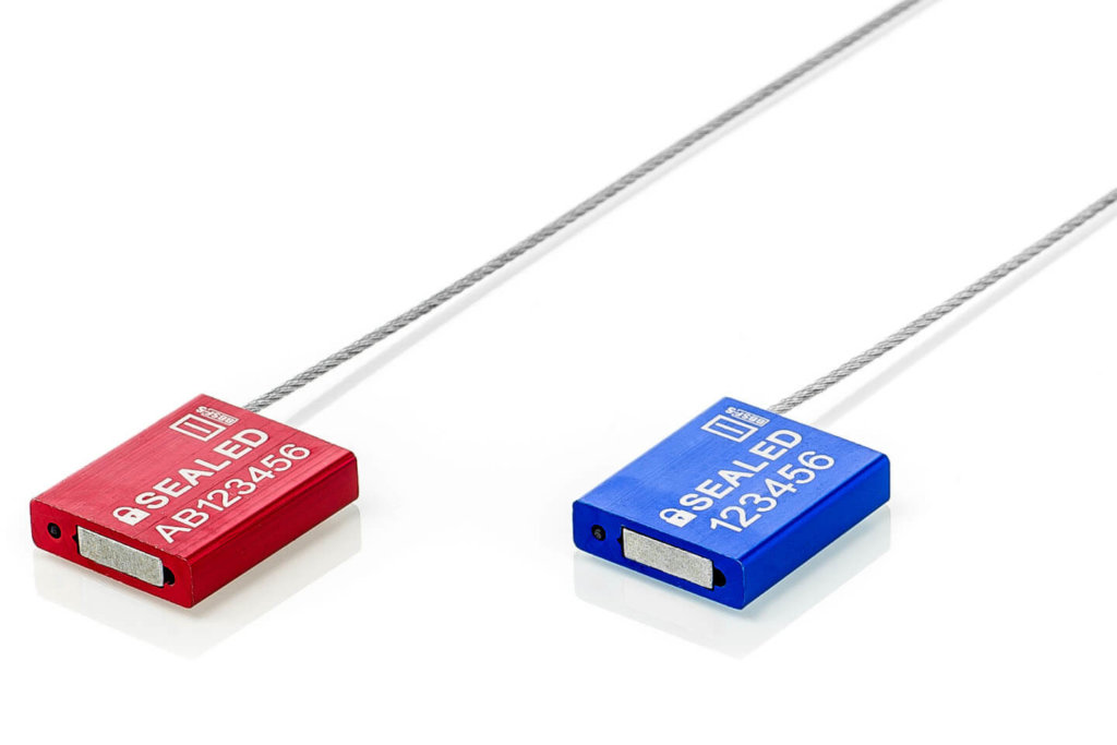 Aluminium Cable Seal CA-1.5A (pull tight cable seal)by Hoefon Security Seals