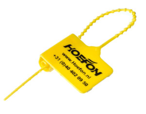 Plastic Mini Seal Yellow by Hoefon Security Seals