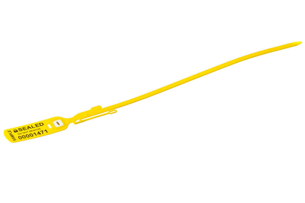 Plastic Seal DS-F 400 Yellow by Hoefon Security Seals